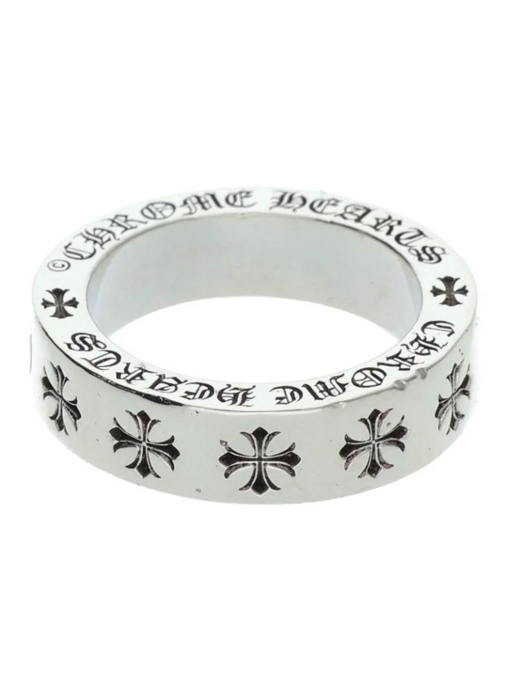 Chrome Hearts Spacer Forever Silver Ring